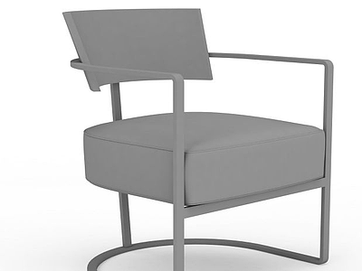 简约沙发椅模型3d模型