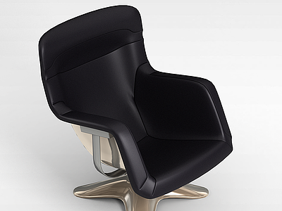 现代时尚办公椅模型3d模型