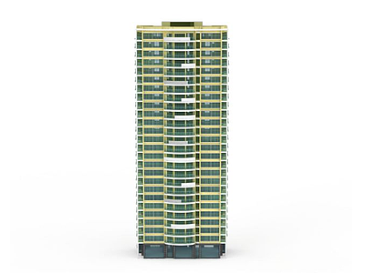 3d现代大厦免费模型