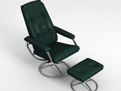 3d分离式躺椅模型