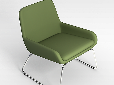 现代布艺椅子模型3d模型