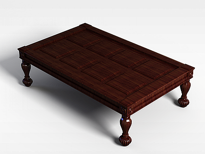 客厅桌模型3d模型