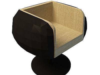 3d艺术沙发椅免费模型