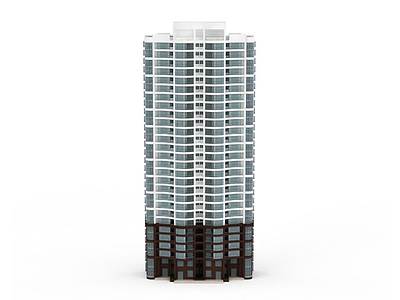 3d大厦建筑模型