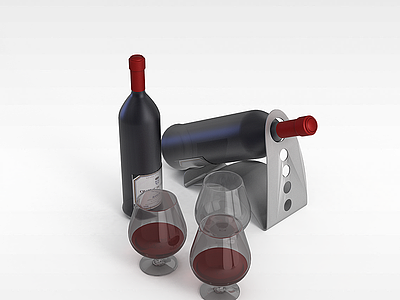 酒杯模型3d模型