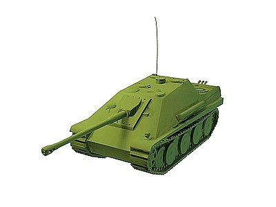 卡通坦克模型3d模型