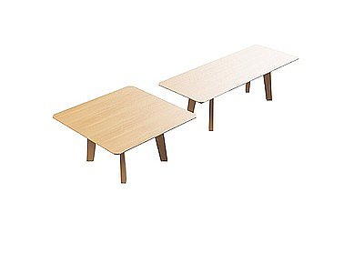 卧室木凳模型3d模型