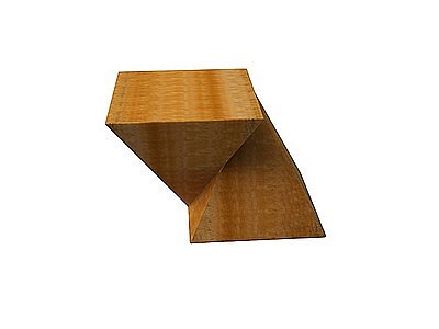 木头凳模型3d模型
