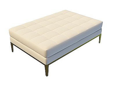 格式沙发凳模型3d模型