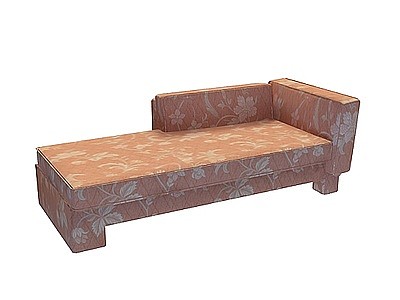 3d现代布艺双人沙发免费模型