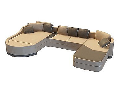 澳美多功能沙发模型3d模型