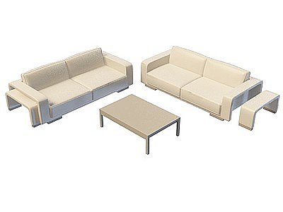 会议室沙发模型3d模型