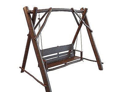 秋千椅子模型3d模型