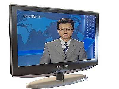 3d立式电视模型