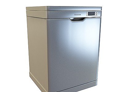 3d便携小冰箱模型