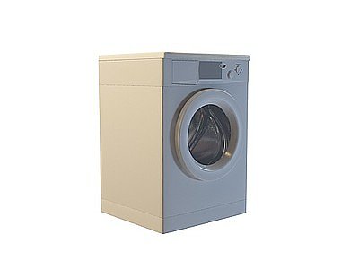 3d卫生间洗衣机免费模型