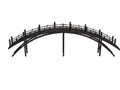 木质拱桥模型
