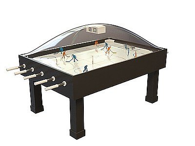 冰球桌模型3d模型