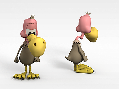 童趣鸭子模型3d模型