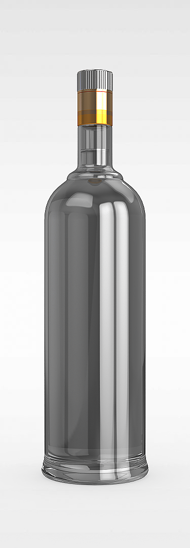 3d酒瓶模型