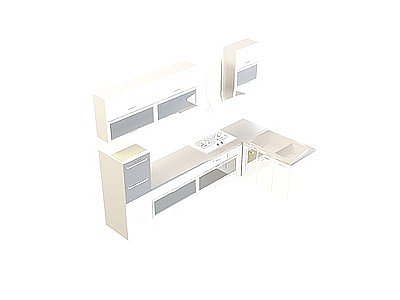 3d厨柜免费模型