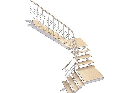 3d现代楼梯免费模型