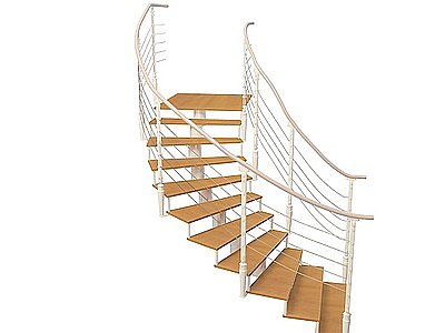 铁架楼梯模型3d模型