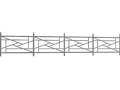 铁艺栏杆模型3d模型
