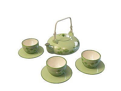 瓷器茶具模型3d模型
