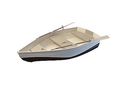 3d小舟模型