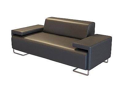 3d商务双人沙发模型