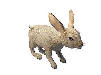 兔子模型3d模型