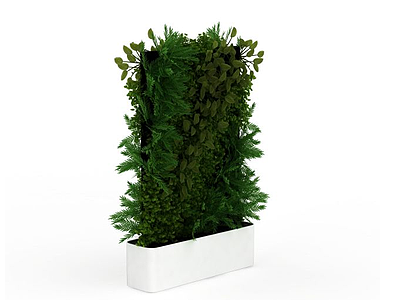 室内盆栽植物模型3d模型