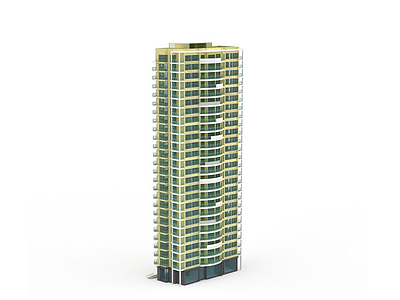 大厦模型3d模型