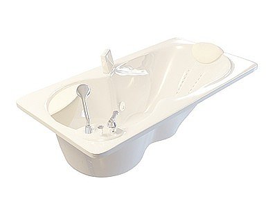 内嵌式浴缸模型3d模型