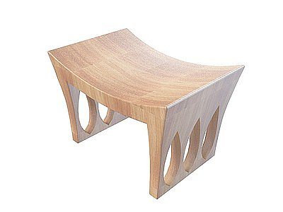 3d木凳模型