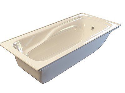 3d时尚陶瓷浴缸模型