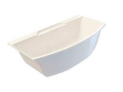 3d现代浴缸模型