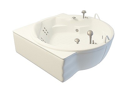 3d陶瓷浴缸模型