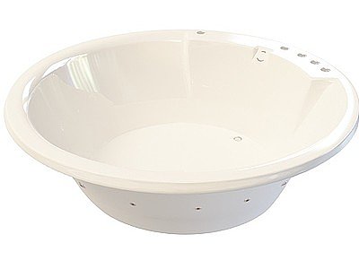3d圆形碗式浴缸模型