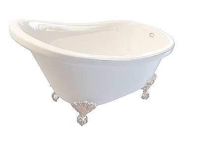 贵妃浴缸模型3d模型