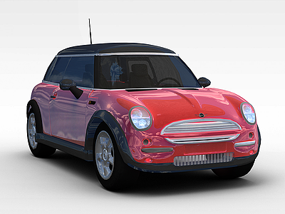 MINI小型轿车模型3d模型