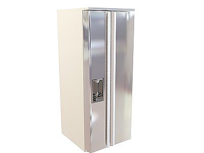 双柜冰箱模型3d模型
