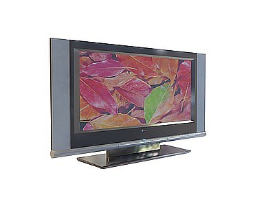 LG高清电视机模型3d模型