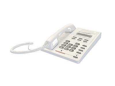 有线电话模型3d模型