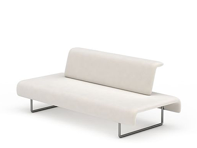 3d现代白色沙发免费模型