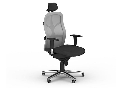旋转办公椅模型3d模型