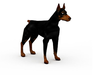 3d猎犬免费模型