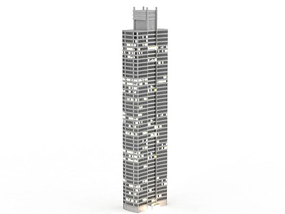 3d现代建筑模型