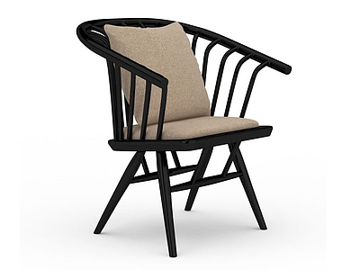 3d现代椅子模型